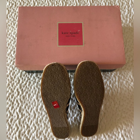 Kate spade Solero Striped Espadrille Mules- Breton Stripe Blue